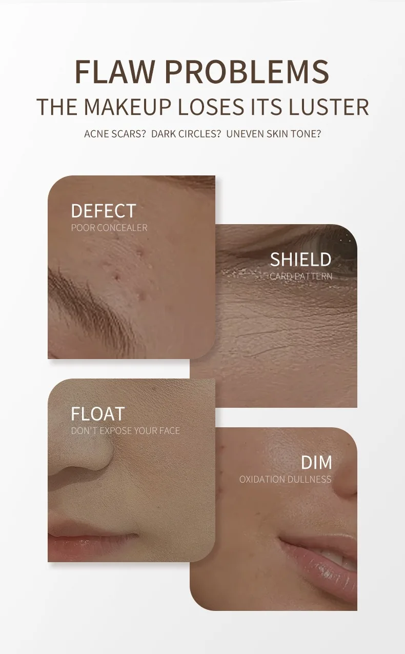 Description Picture 5 of itemMatte Foundation Cream Stick Waterproof Lasting Oil-control Cover Acne Base Smooth Makeup Moisturize Brighten Concealer Lip Base