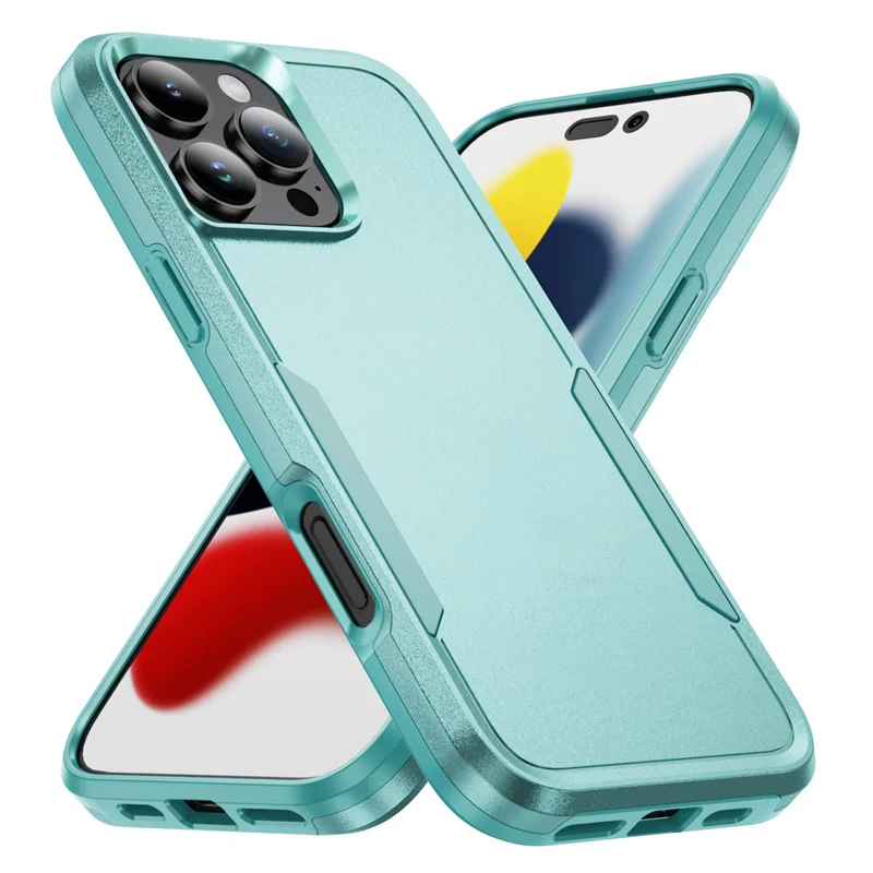 Heavy Duty Shockproof Armor Protective Case with Hard PC+TPU Back Cover