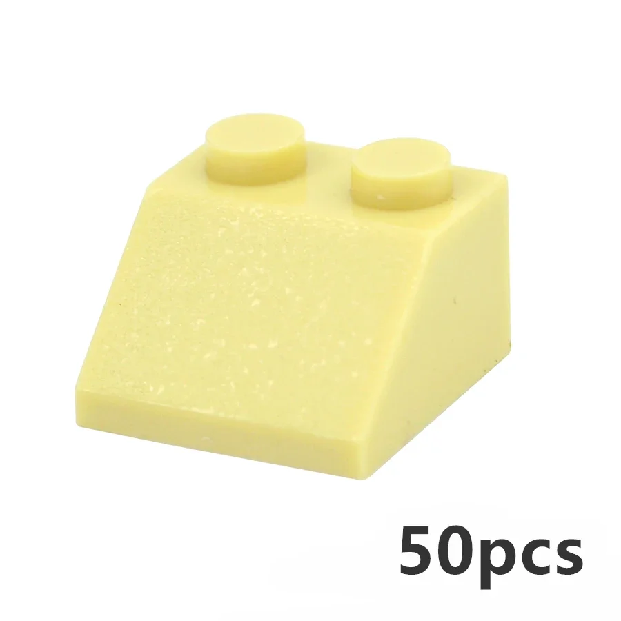 Creative Educational Building Block Roof Tile Slope - Thick Figure Assembly Toy Set