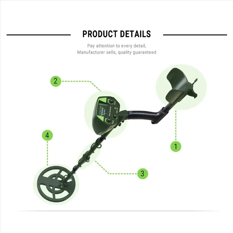 Metal Detector Underground Metal Detector GTX5030H GTX5030 Treasure Hunter Gold Circuit Metales Detecting Gold Coin Treasure Hunting