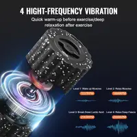 Vibrating Foam Roller 4 Levels Rechargeable Electric EPP Foam Massager - Image 2