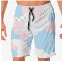 

Men's Camo Swim Shorts Quick Dry Beach Board Summer Swim Shorts with Pockets and Mesh Lining Men's Custom Swimwear Beachwear