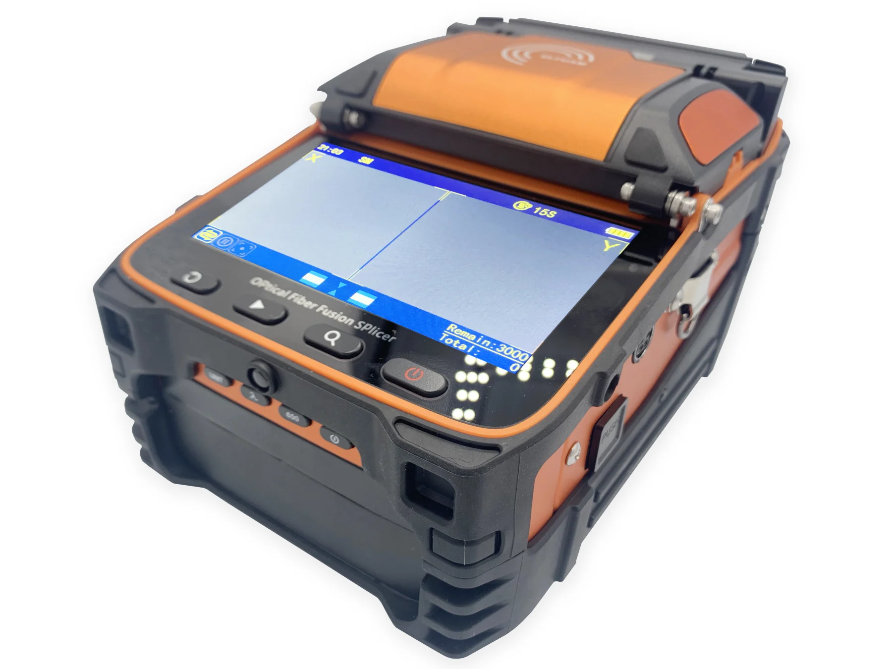 Signalfire AI-9 six motors optical splicing machine multi-language fiber fusion splicer built in VFL power meter fun(9) |