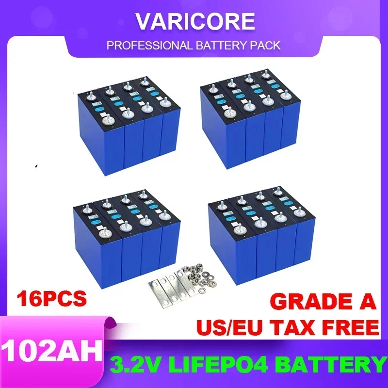 16x lifepo4 102Ah