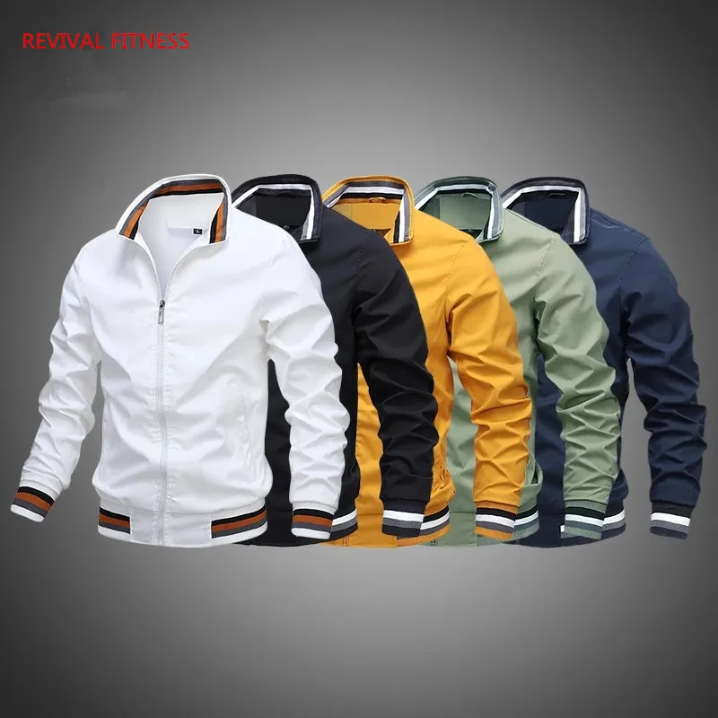 

2023 Military Jacket Men Spring Autumn Pilot chaqueta Jackets Casual Zipper Coat Men's Bomber Jackets Cargo Flight Jacket Male