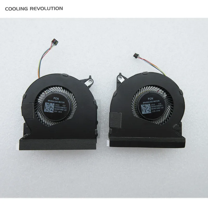 Original Handheld Gaming pc Cpu Ventilador de Refrigeração para Asus Rog Ally Rc71l Fn5p Fn5p Fcn 13nr0gy0m01011 13nr0gy0m02011 6033b0124601 Novo