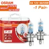 OSRAM H4 12V 60/55W NIGHT HYPER 9003 HB2 64193NH Car Upgrade Halogen Headlight +130% More Bright Original Quality Lamps P43t 1