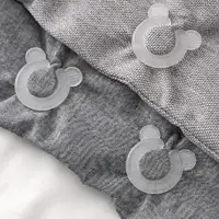 4/8 ensemble drap de lit housse de couette pince de fixation anti-dérapant couverture boucles support de couette fixateur pinces couvertures feuille accessoires 3
