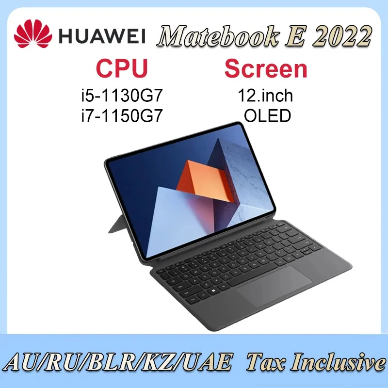 HUAWEI MateBook E Tablet 2022 2-in-1 laptop 12.6inch i5-1130G7/i7 