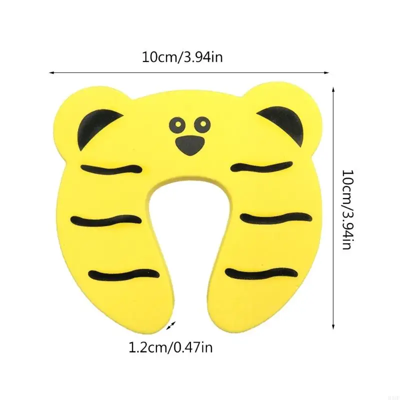 Card Door Stopper Security Animal-Cares Child Lock Finger Protector 8-piece