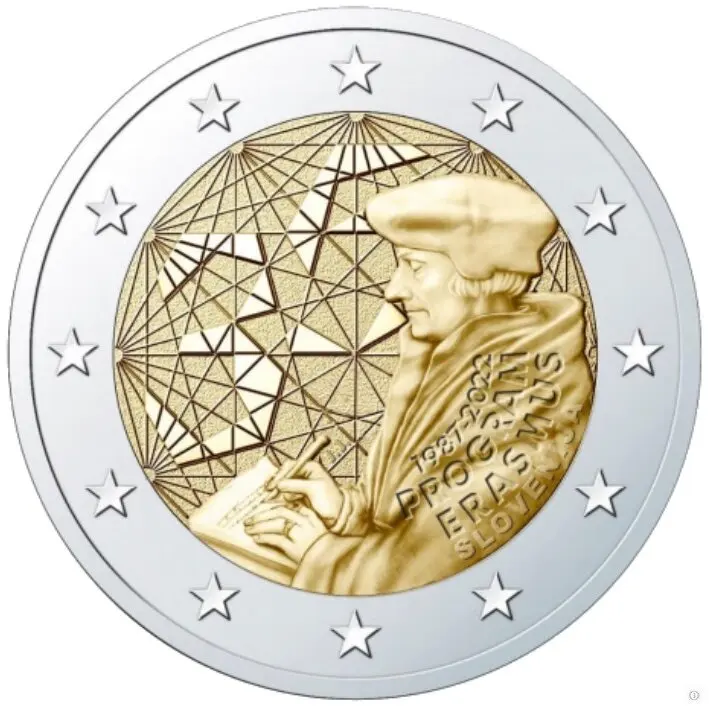 Slovenia 2022 Programma Amazon 35 Th Anniversary 2 Euro Moneta Commemorativa Bicolore