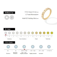 ATTAGEMS Lab Moissanite Diamond Rings for Women Star Wedding Band 925 Silver 18K White Gold Engagement Fine Jewelry Dropshipping 2