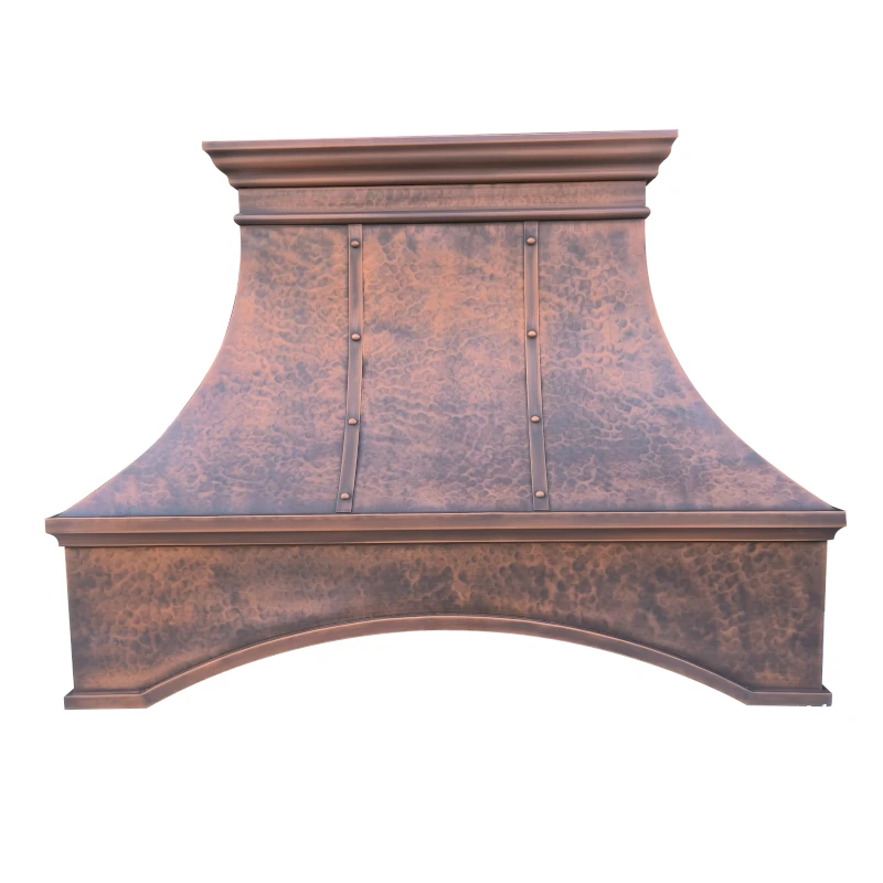 Wholesale Price Copper Kitchen Range Hood Cover Home Appliance Copper Wall Mounted Cooker Hood - Image 2