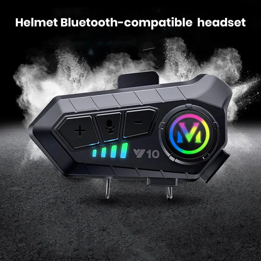 

Водонепроницаемая Bluetooth-гарнитура для мотоцикла, с шумоподавлением