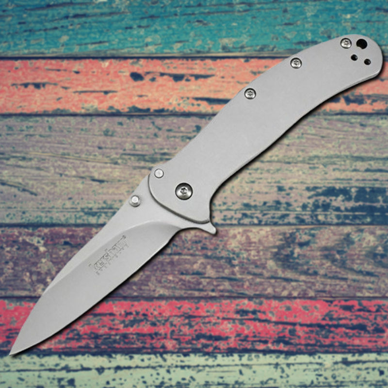 NEW KS 1730 Stainless Steel Folding Pocket Knife Tactical Hunting Camping EDC Lifesaving EDC Tool Cutter Sharp Tactical Gear