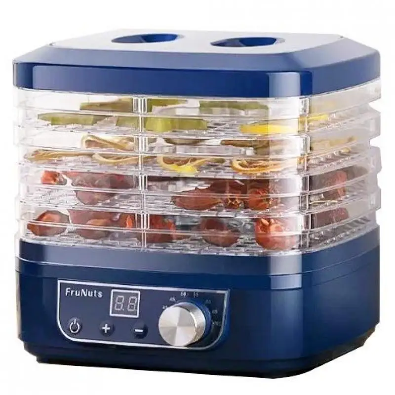 Desidratador Elétrico Seco para Uso Doméstico Secador de ar para Carne Lanches Erva Dispositivo de Sopro de Alimentos para Animais de Estimação Frutas Vegetais Melhor Preço