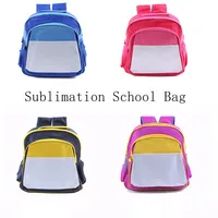 Sublimation Blank School Bag Backpack for Kids Children Boy Girl Big Size  Personalized Printing Bookbag For Student 1