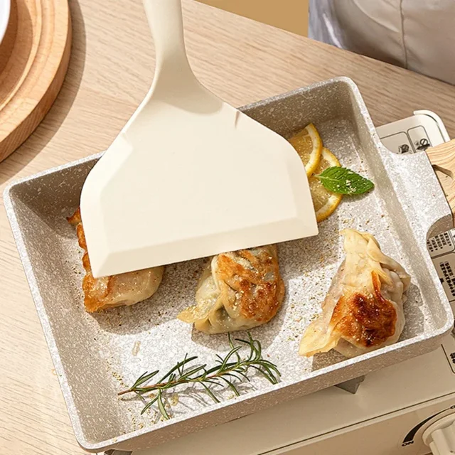 Silicone Heat Resistant Spatula Household Food Grade Non-stick Frying Pan Sushi Steak Fish Pancake Baking Scoop Kitchen Tool 3