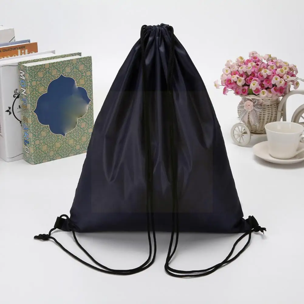 Oxford Cloth Drawstring Football Volleyball Carrying Portable Sports Storage Bag 25*20CM Black Bags Soccer Basketball Outdoor
