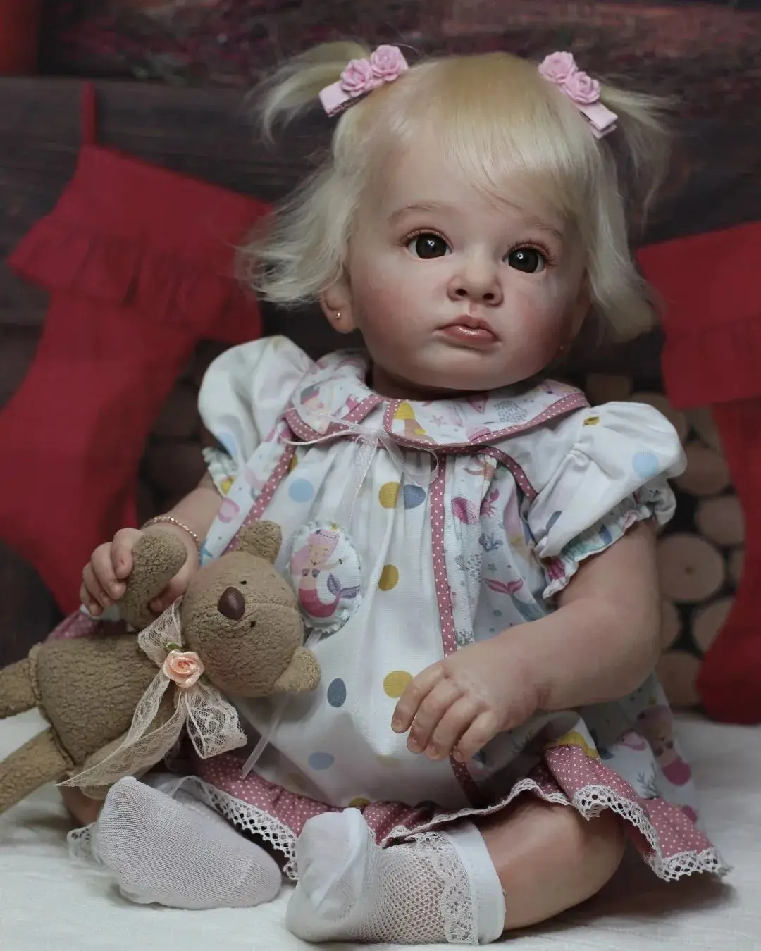 55Cm Neonata Dipinta A Mano Tutti Bebe Reborn Dolls Realistica Boneca Renascida Brinquedo Bebe Para Crianao As Menina