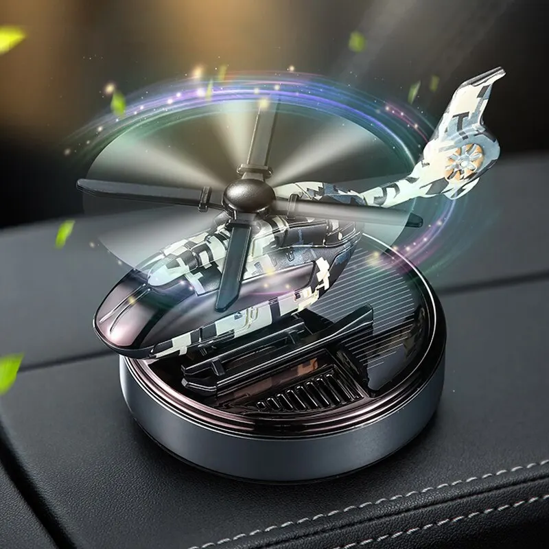 Avion Solaire Rotatif Décoratif – Modèle Réduit à énergie Solaire Pour Bureau, étagère Ou Décoration Intérieure