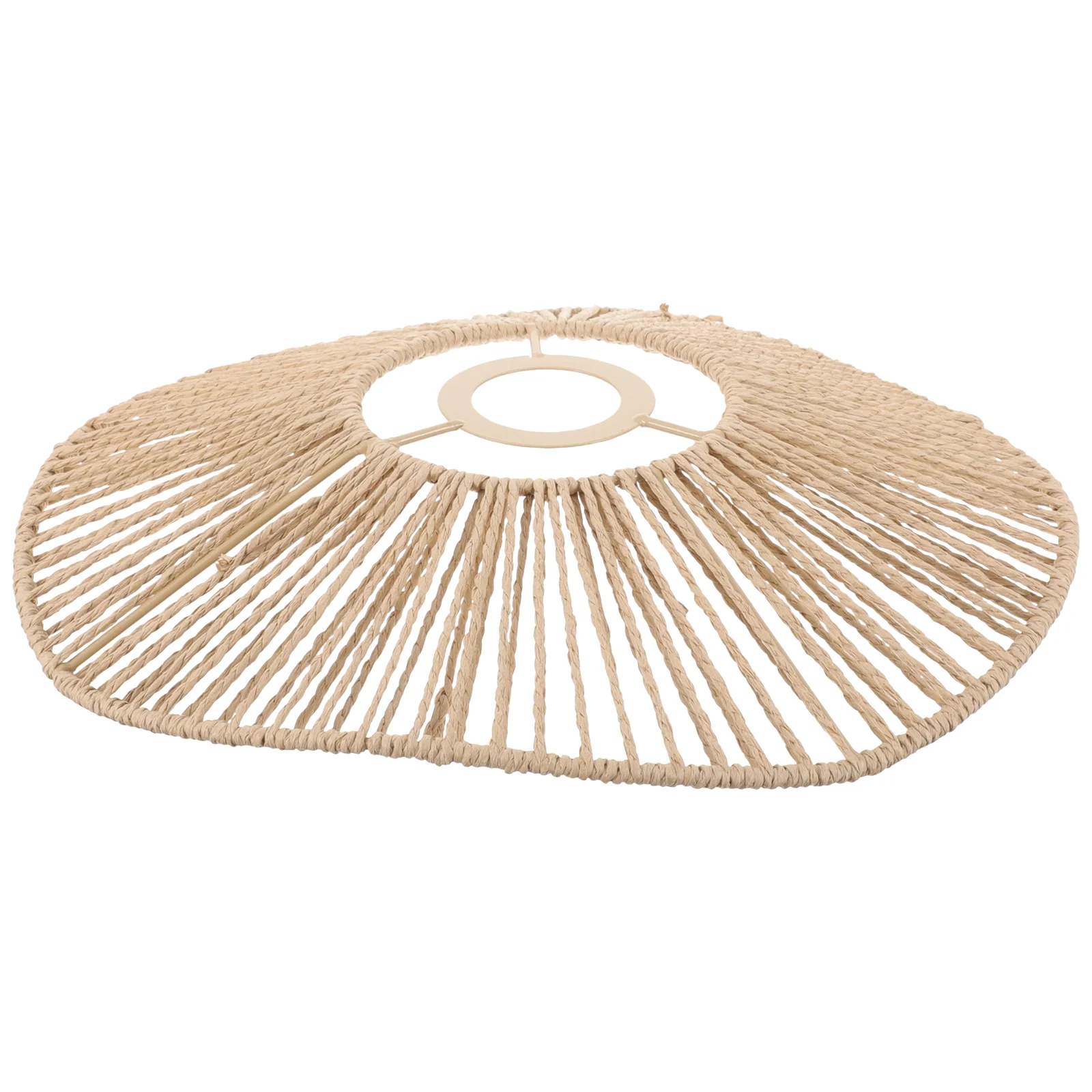 

Lamp Shades Woven Lampshade Weaving Supply Lighting Rattan for Ceiling Accessories