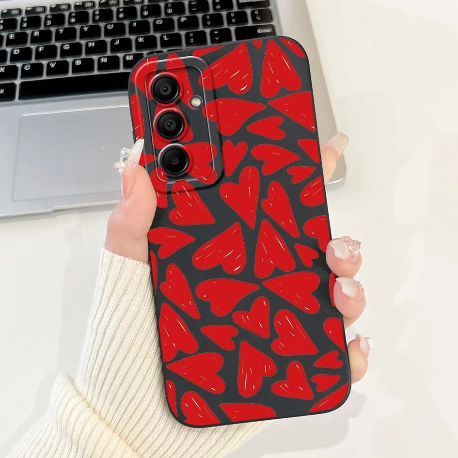 Silicone Flower Bowknot Soft TPU Case for Samsung Galaxy A16 5G