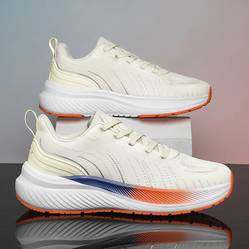 

Дорожная яркая, дышащая и удобная спортивная обувь на воздушной подушке для мужских тренеров, летняя обувь для бега