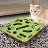 Interactive Cat Toy Maze Game Teasing Kitten Pet Puzzle with Bell Balls Funny Dig Hole Box Felt Tunnel Self-Entertaining Tool 6