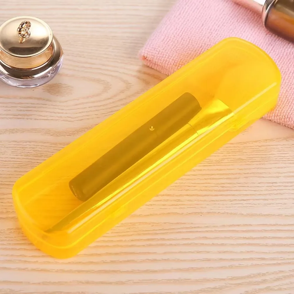 Storage Box For Toothbrush Candy Color Toothbrush And Toothpaste Case Portable Travel Box Accessories