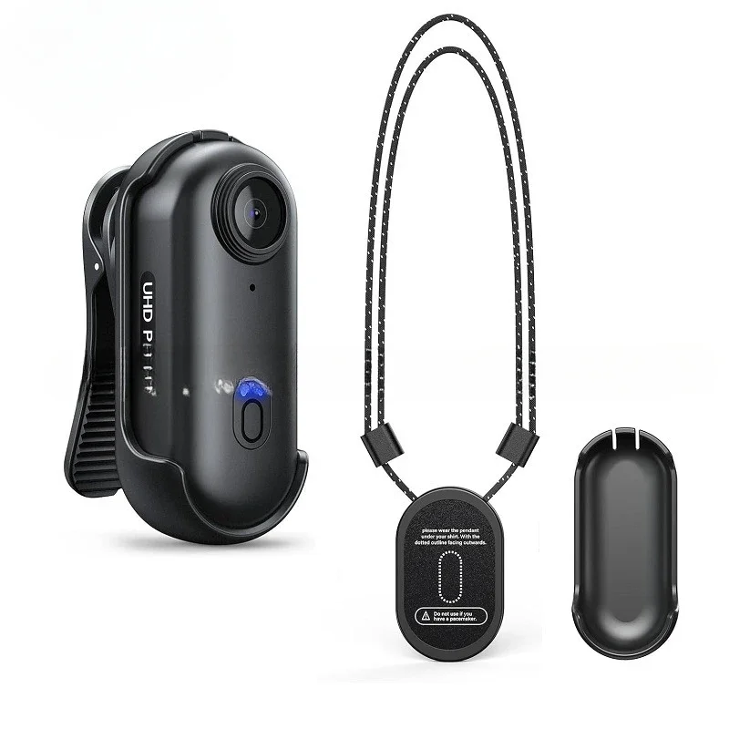 4K Thumb Cycling Camera WIFI Magnetic Back Clip Sports Camera 1080P Thumb Recorder Pet