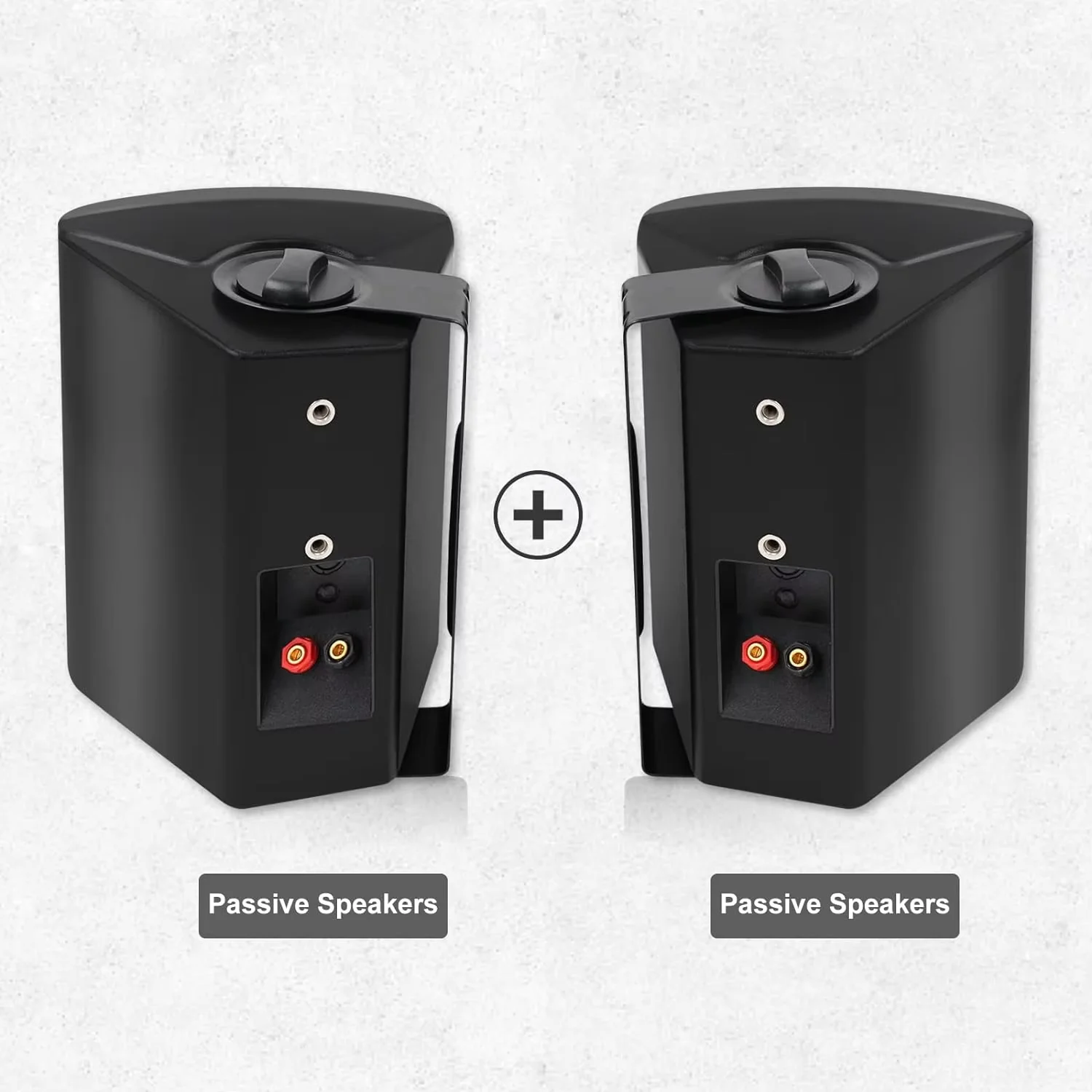 Herdio 5.25 ''300 واط 2 قطعة السلبي السلكية داخلي...