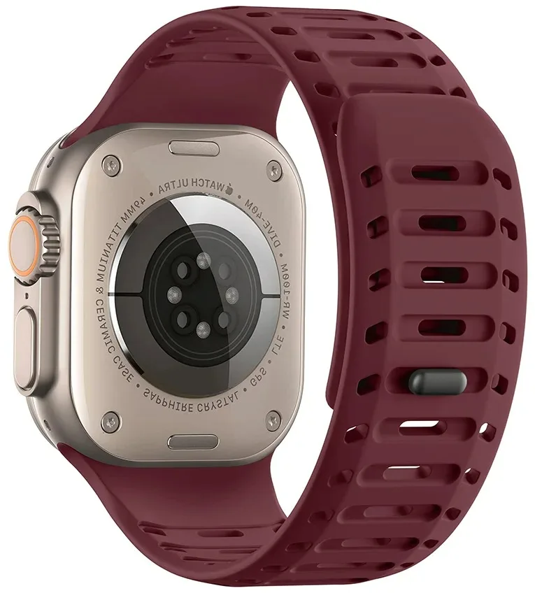Magnetic Silicone Comfort Strap for Apple Watch