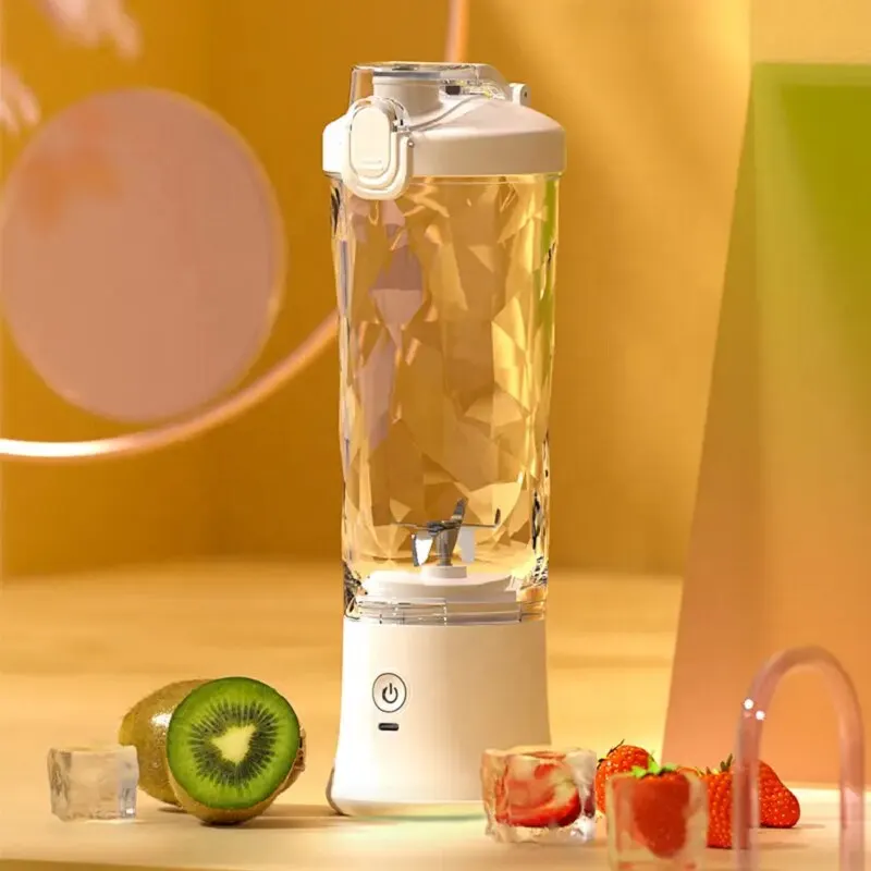 PortableJuicerBlenderIPX7WirelessFruitJuicerUSBRechargeable