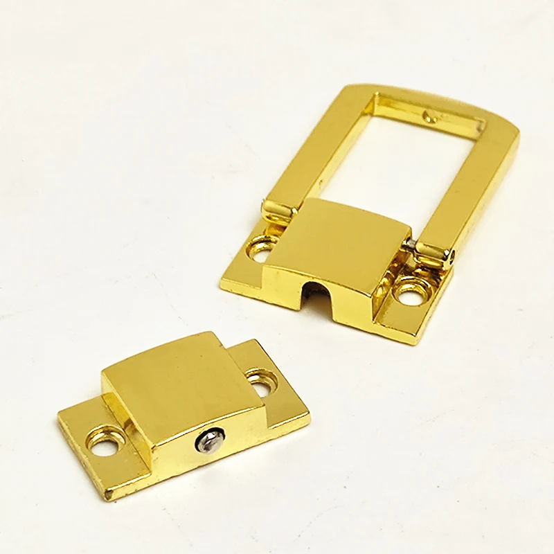 Vintage padlock příslušenství pro šperků závora dřevěný skříňka zlatý stříbro bronz obejmout dveře nábytek armatury zamknout spona #2430