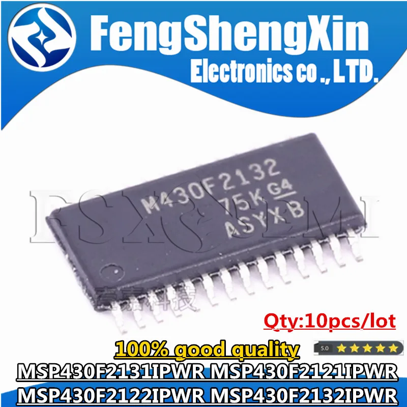 

Чипы TSSOP MSP430F2131IPWR MSP430F2121IPWR MSP430F2122IPWR MSP430F2132IPWR 430F2131 430F2121 M430F2122 M430F2132, 10 шт.