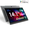 New 14.1 Inch Large Screen Tablet Pc MTK6797 Deca-Core 12+256GB 1920*1080 IPS Bluetooth 5G WiFi Android 12 Tab 14" Learning PAD 1