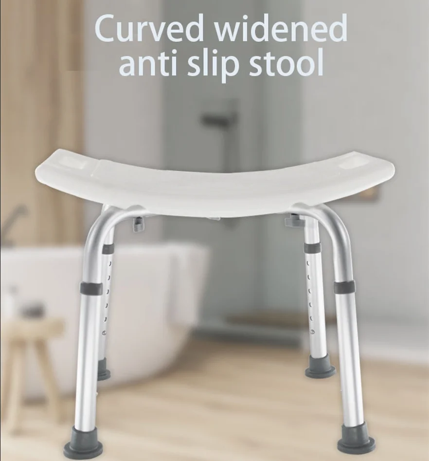 Shower Chair With Anti Slip Stability And Armrests Pregnant Women's Bath Stool Home Nursing Home Elderly Shower Chair