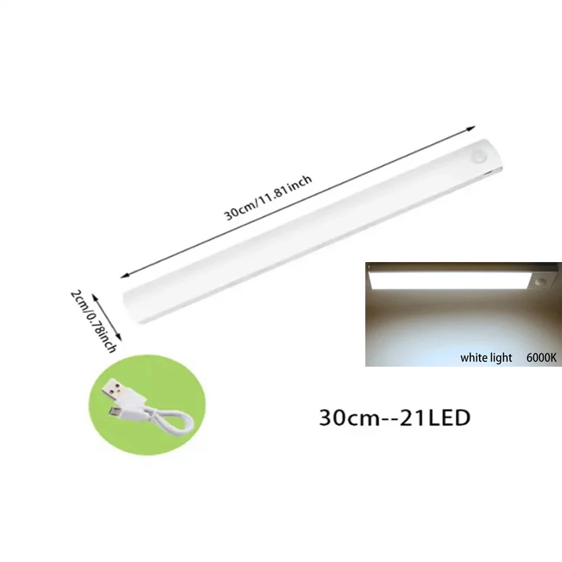 Rechargeable Dimmable LED Motion Sensor Night Light