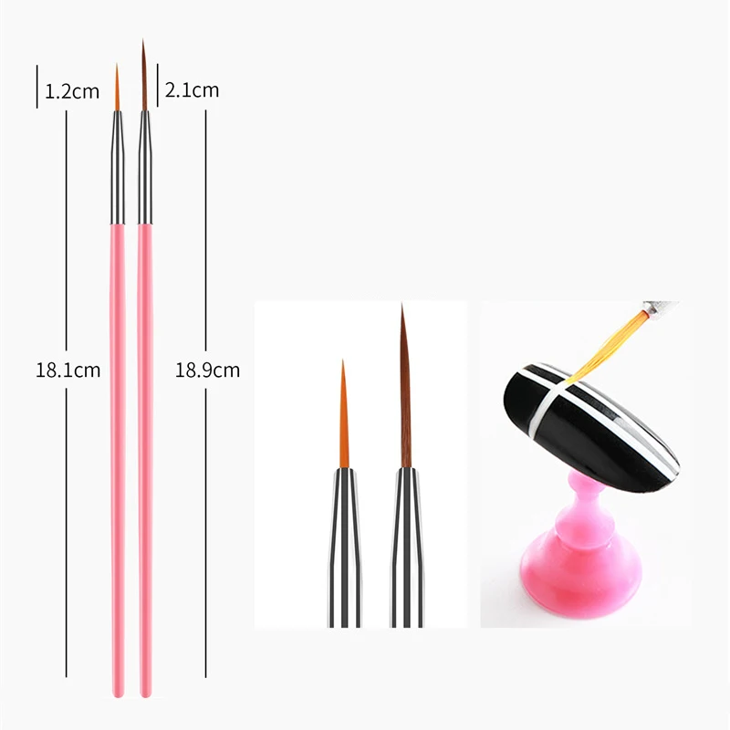 15Pcs Pottery Brush Tools Acrylic Art Pen Brush For Dotting Pattern Ceramics Painting Sculpture Emboss Shaping pottery tools clay sculpting tools pottery sculpting tools