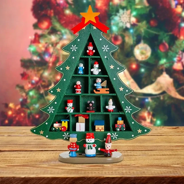 Wooden Christmas Tree Craft