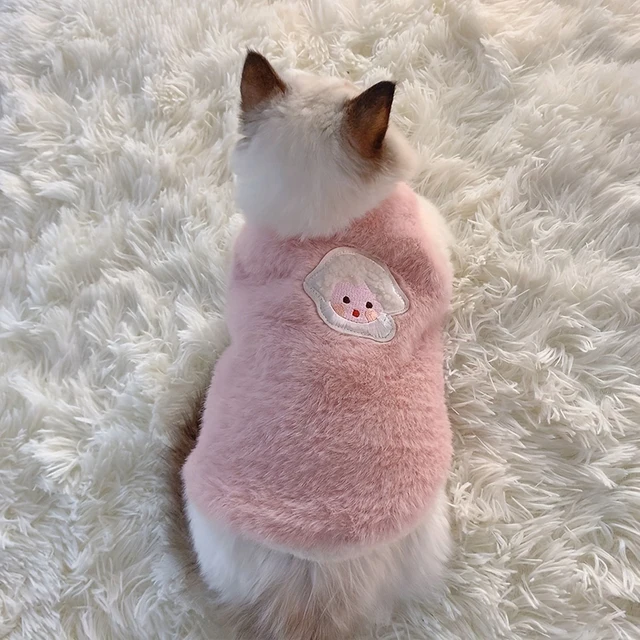 Warm Winter Kitten Clothes 5