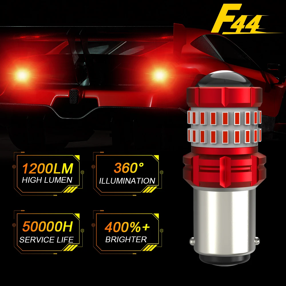 BMTxms �ڵ��� ������ �Ĺ̵� �ڵ� ���� ����, LED p21/4w P21/5w Bay15d 1157 BAZ15D Canbus ���� �극��ũ ����Ʈ, BAW15D PR21, 2 ��