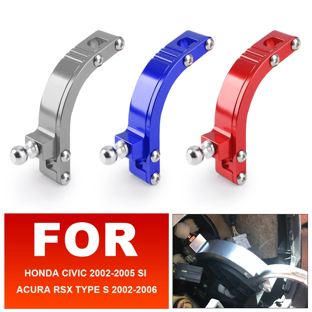 AluminumShortShifterForHondaCivicSI20022005EP3AdapterRSX