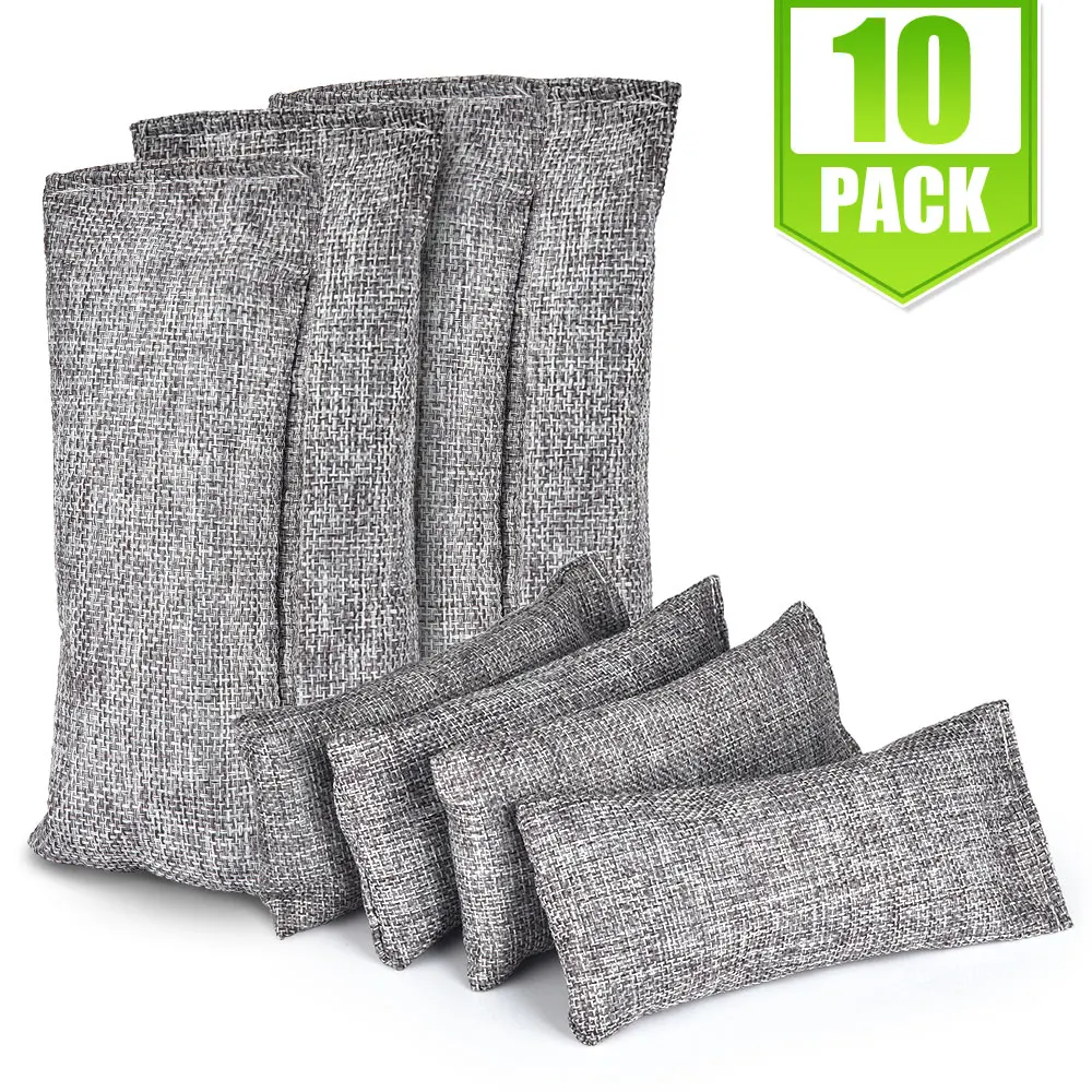 Bamboo Charcoal Air Purifier Activated Charcoal Odor Absorber Bamboo Charcoal Odor Absorber 10-30pcs Bamboo Charcoal Bags Air Purification