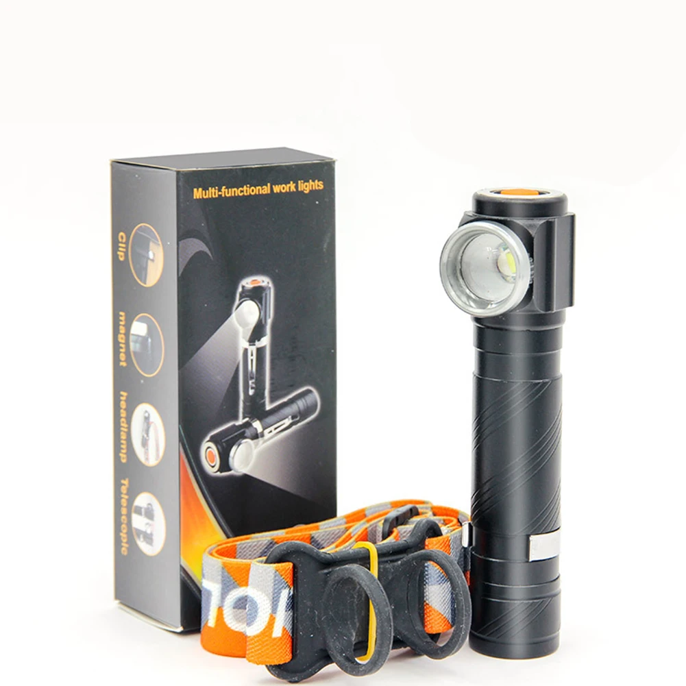 

1PC LED Headlamp Portable Rechargeable Strong Light Multi-Functional Head Mounted Flashlight For Outdoor Fishing Camping