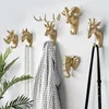 Animal Head Wall Hanger Hooks - Horse Giraffe Elk Elephant Decorative Bathroom Accessory Keyholder wall Guitar keychain Llaveros 2