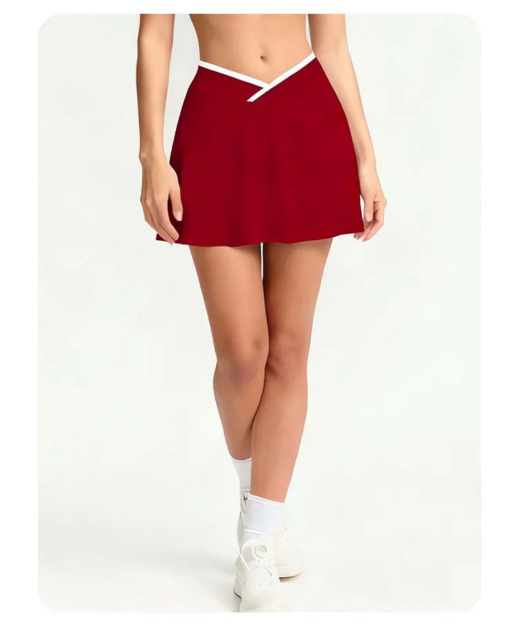 Jupe-Short Sport & Fitness Taille Haute