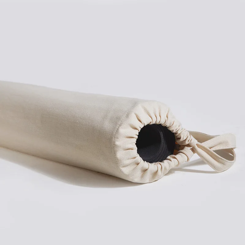 New Classic Foldable Cotton Linen Yoga Mat Bag | Fitness Accessories