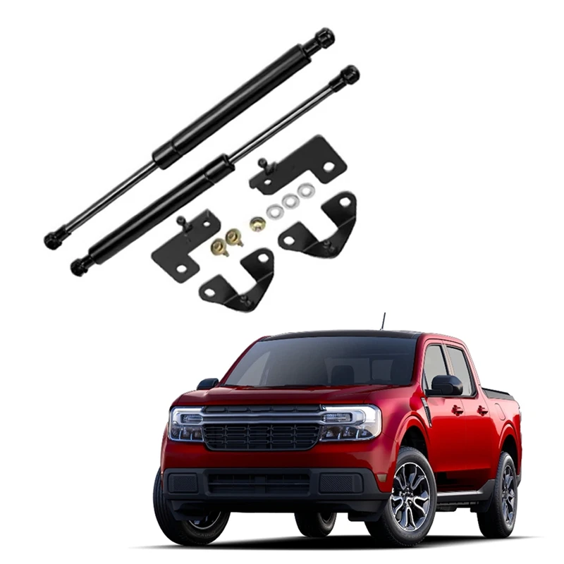 Front Engine Hood Lift Support Shock Strut 2PCS For Ford Maverick (P758)